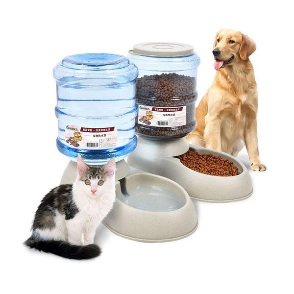 Imagem de Alimentador automático para animais de estimação de 3,8 L