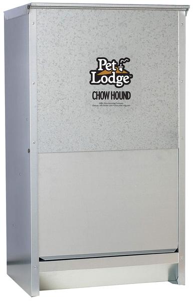 Imagem de Alimentador automático para cães Pet Lodge Chow Hound 23 kg galvanizado