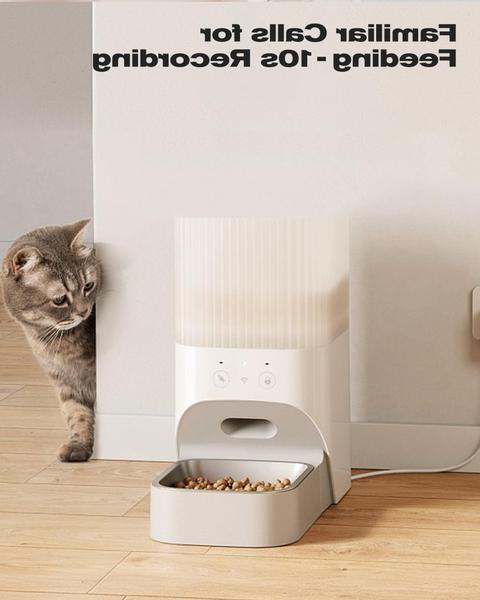 Imagem de Alimentador automático para gatos BEMOONY 5L WiFi Control 1-10 refeições