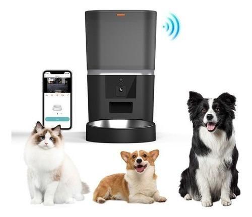 Imagem de Alimentador Automático Pet Dogis Câmera Wi-fi Aplicativo 6l