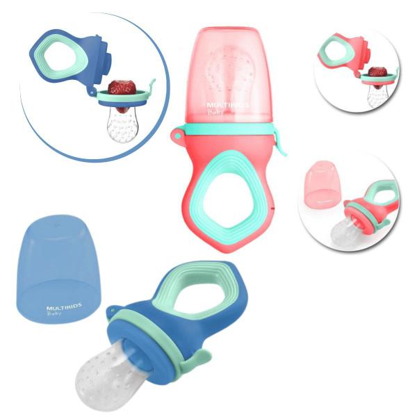 Imagem de Alimentador Chupeta Tela Silicone Infantil Multikids