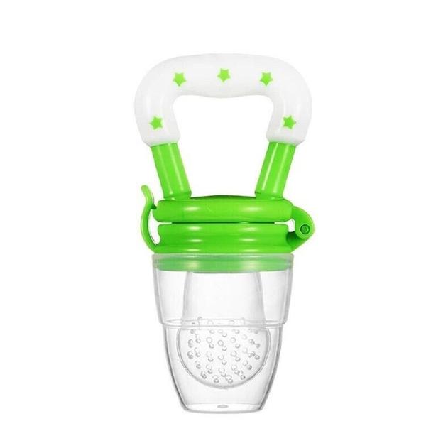Alimentador De Fruta Em Silicone Tampa Bebes Rede - I Love Novidades Imagem de Alimentador De Fruta Em Silicone Tampa Bebes Rede