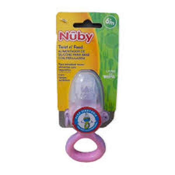 Alimentador de Silicone para Bebê com Regulagem nuby Imagem de Alimentador de Silicone para Bebê com Regulagem nuby