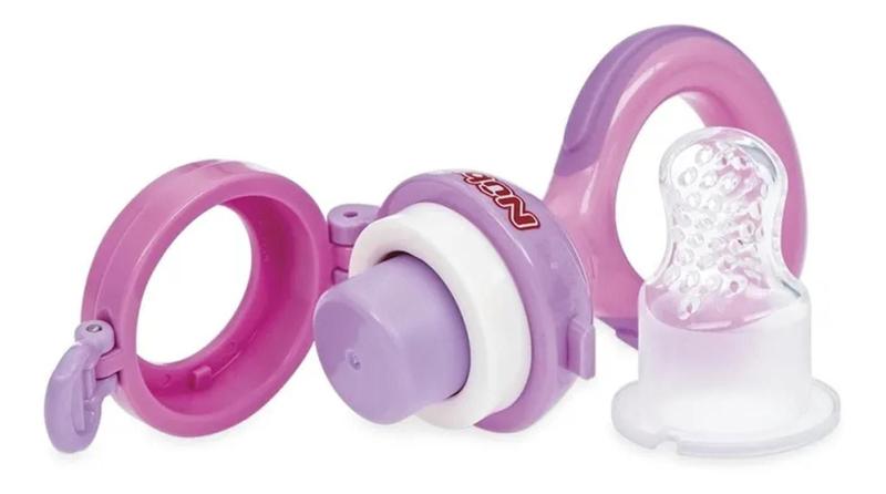 Alimentador de Silicone para Bebê com Regulagem nuby Imagem de Alimentador de Silicone para Bebê com Regulagem nuby