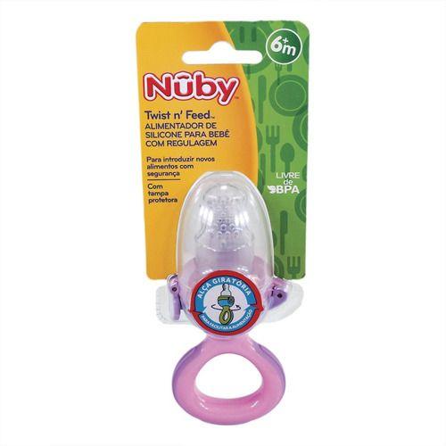 Imagem de Alimentador de Silicone Para Bebê Com Regulagem - Nuby