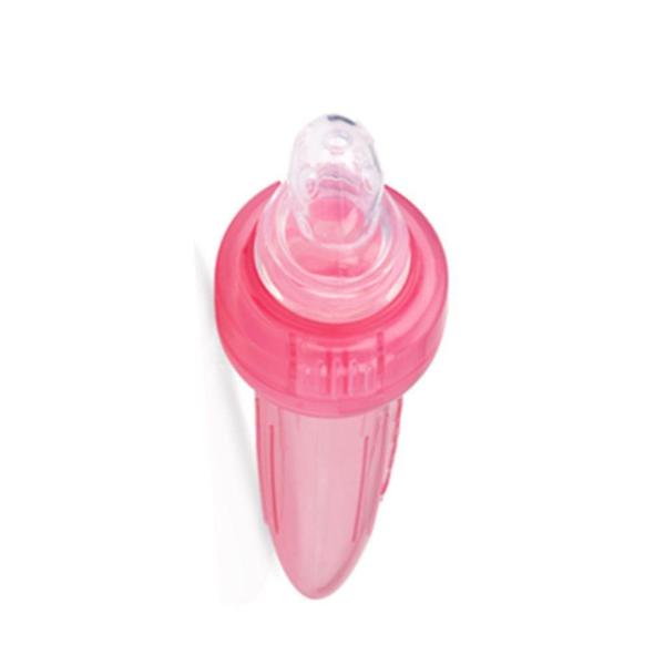 Alimentador De Silicone Rosa E-Z Squee-Z-Nuby Imagem de Alimentador De Silicone Rosa E-Z Squee-Z-Nuby