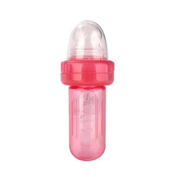 Alimentador De Silicone Rosa Nuby Imagem de Alimentador De Silicone Rosa Nuby