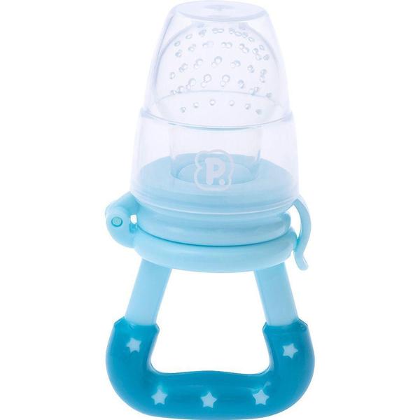 Imagem de Alimentador infantil de silicone tam unico pimpolho azul/rosa