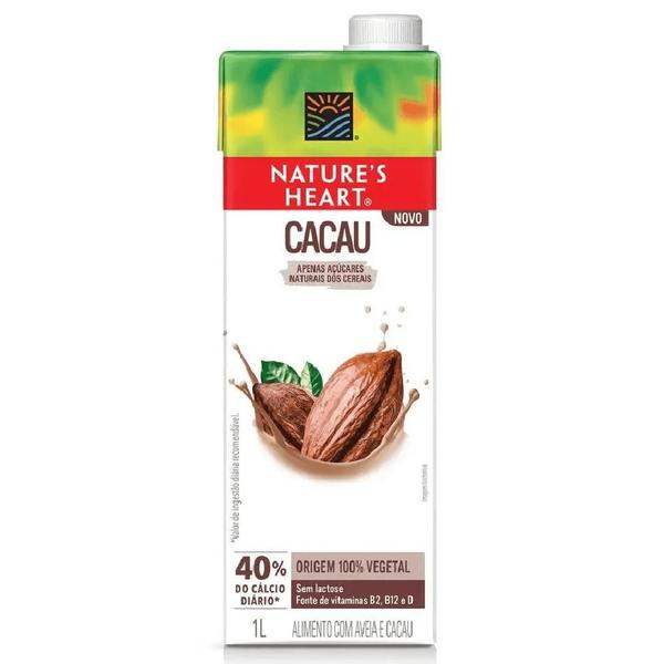 Imagem de Alimento com Aveia e Cacau Sem Lactose Nature's Heart 1L