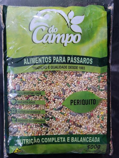 Alimento Completo e Balanceado para Periquito Do Campo 500g Imagem de Alimento Completo e Balanceado para Periquito Do Campo 500g
