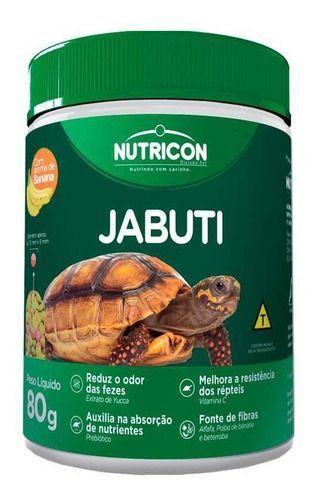 Imagem de Alimento Jabuti Tartaruga Nutricon 80g