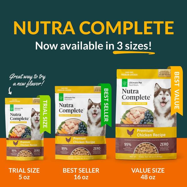 Imagem de Alimento liofilizado para cães ULTIMATE PET NUTRITION Nutra Complete