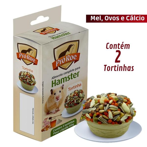 Imagem de Alimento para Hamster Tortinha PróRoe 60g