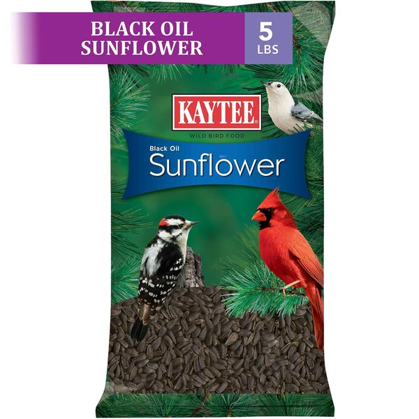 Imagem de Alimento para pássaros Kaytee Wild Black Oil Girassol 2,27 kg