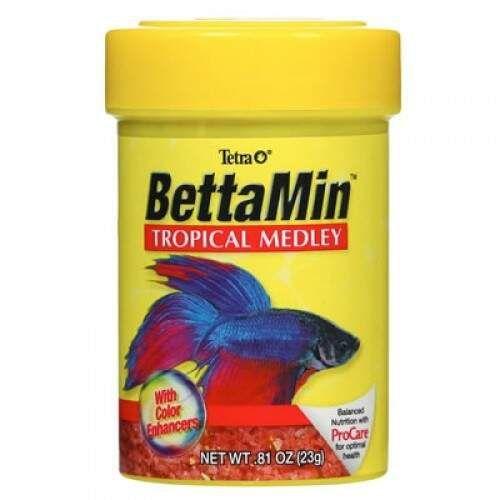 Imagem de Alimento para Peixe Tetra Peixe BettaMin Flakes - 23g