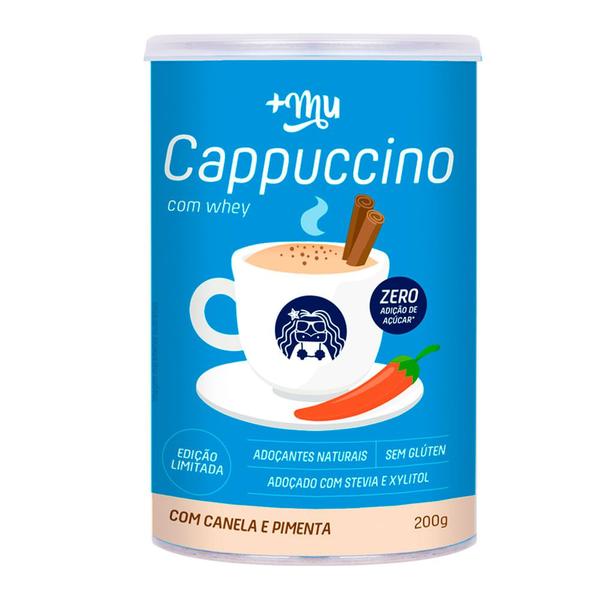 Imagem de Alimento Proteico Cappuccino Com Canela E Pimenta +Mu 200g
