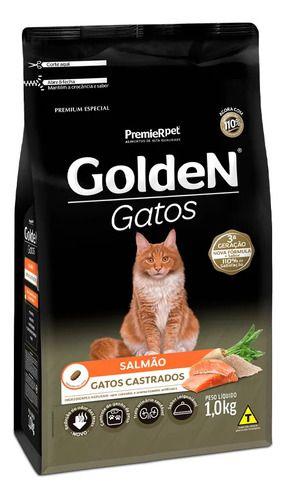 Imagem de Alimento Ração Golden 1kg Para Gatos Adultos Castrados