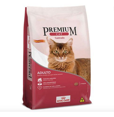 Imagem de Alimento Royal Canin Premium Cat Castrados Para Gato Adulto Sabor Mix Em Sacola De 10.1kg