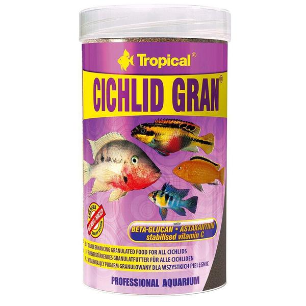 Imagem de Alimento Tropical Cichlid Gran para Peixes - 55g