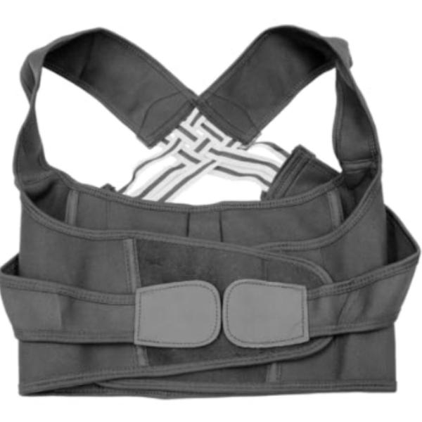 Alinhador Postural Unissex Para Alívio de Tensão Nas Costas e Ombros Original - BlackWatch Imagem de Alinhador Postural Unissex Para Alívio de Tensão Nas Costas e Ombros Original