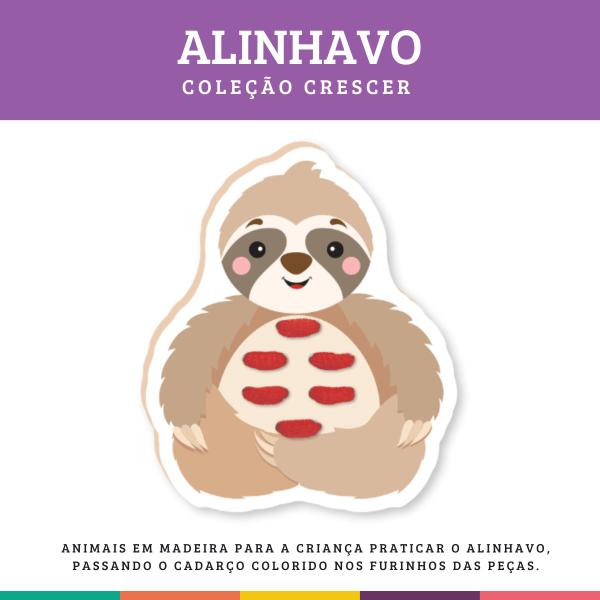 Alinhavo Coleção Crescer Educativo Didático Nig Brinquedos Imagem de Alinhavo Coleção Crescer Educativo Didático Nig Brinquedos