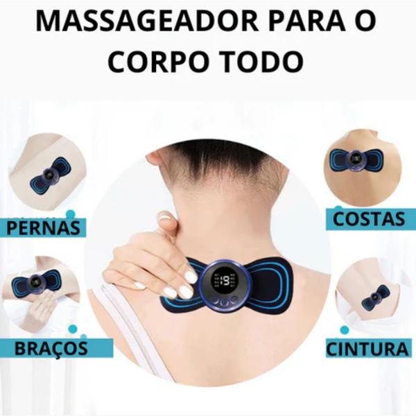 Imagem de Alivio Total da Dor: 2 Gel Nocauteador Massageador + 1 Fitogel Gel de Arnica + Massageador Portátil Recarregável