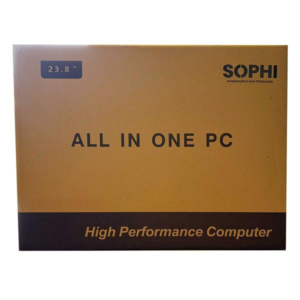 Imagem de All In One Computador completo Ssd512 Intel Core I7 8gbram tela 23,8 polegadas Full HD Painel Ips Pc wifi teclado/mouse sem fio Webcam integrada