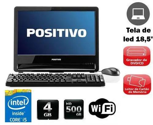 Imagem de All In One Positivo Intel Core I5 5ger 4gb 500gb