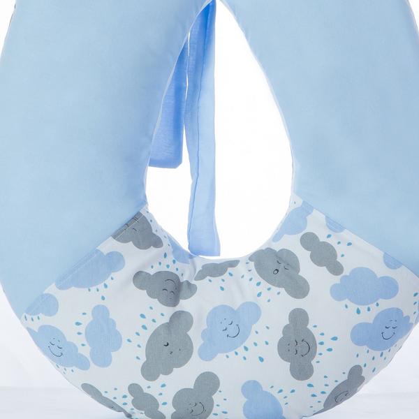 Imagem de Almofada amamentação para bebe amamentar 100% algodão varias cores