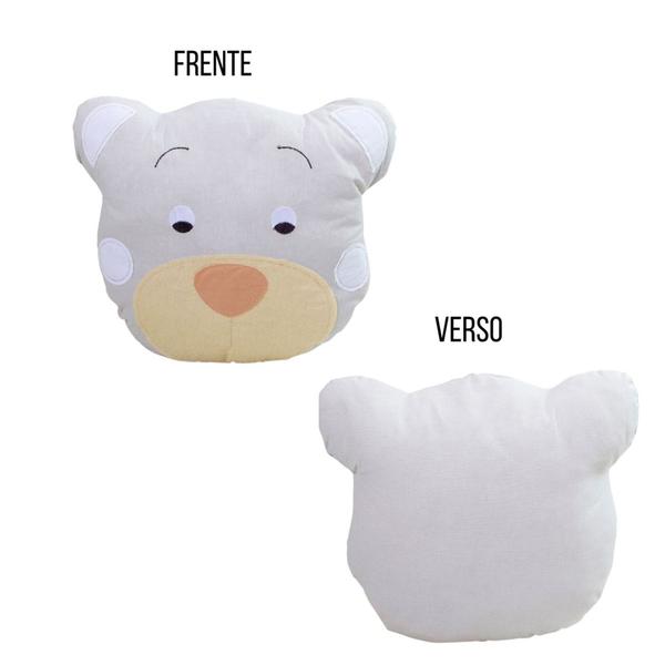 Imagem de Almofada Âncora Urso Nuvem Decoração Enxoval Quarto Bebê Menina Menino 01 Peça