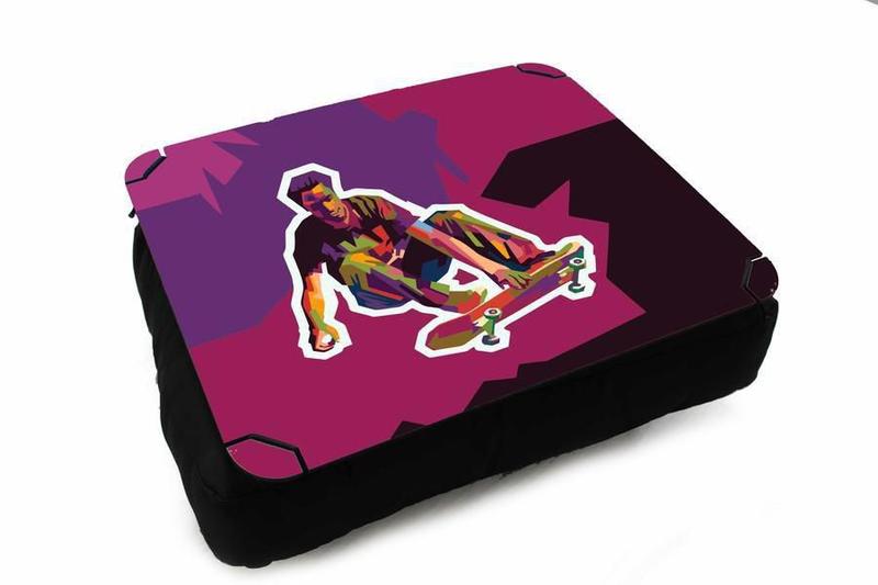 Imagem de Almofada Bandeja para Notebook Laptop Skate SK8 Skateboarding