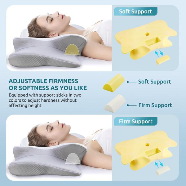 Imagem de Almofada cervical DONAMA Contour Memory Foam Neck Support