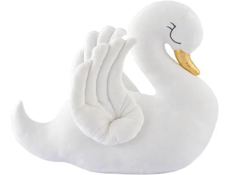 Imagem de Almofada Cisne Branco De Pelúcia Decoração Festa