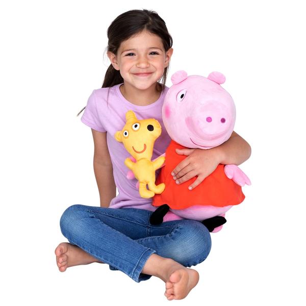 Imagem de Almofada Cuddle Pillow Buddy Franco Peppa Pig - Com Roupa de Cama para Crianças