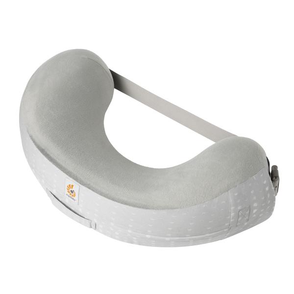 Imagem de Almofada de amamentação Ergobaby Natural Curve com alça Moonlight Grey