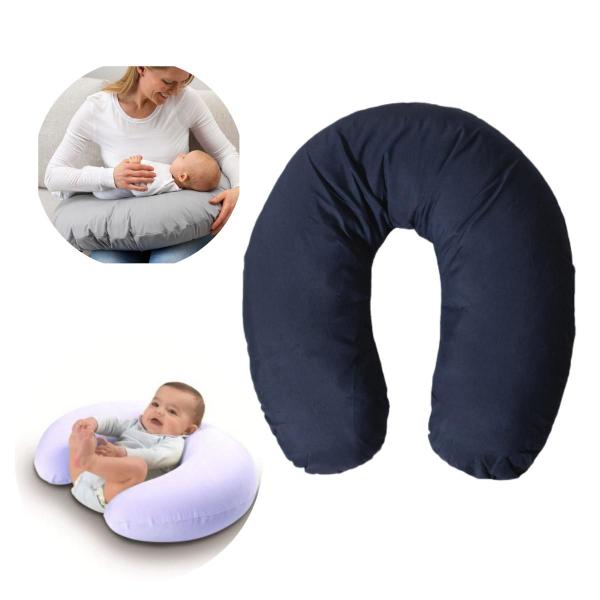 Almofada De Amamentação Percal Aconchego Multifuncional - Monzillo Baby & Kids Imagem de Almofada De Amamentação Percal Aconchego Multifuncional
