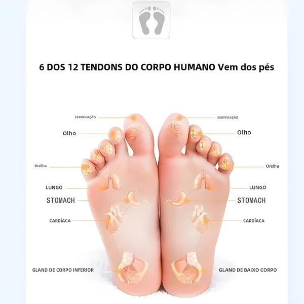 Imagem de Almofada de Massagem para Pés com EMS Recarregável - Melhora a Circulação Sanguínea