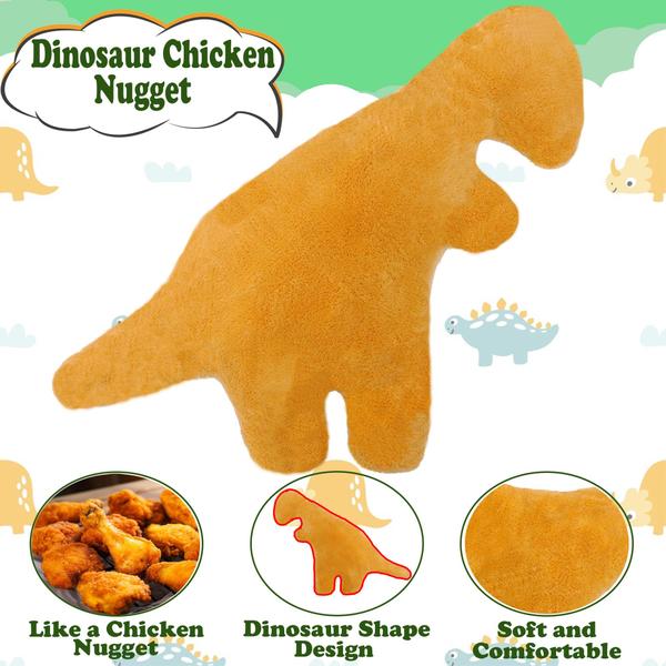 Imagem de Almofada de nugget de frango Dino ML.ENJOY Toy 48 cm