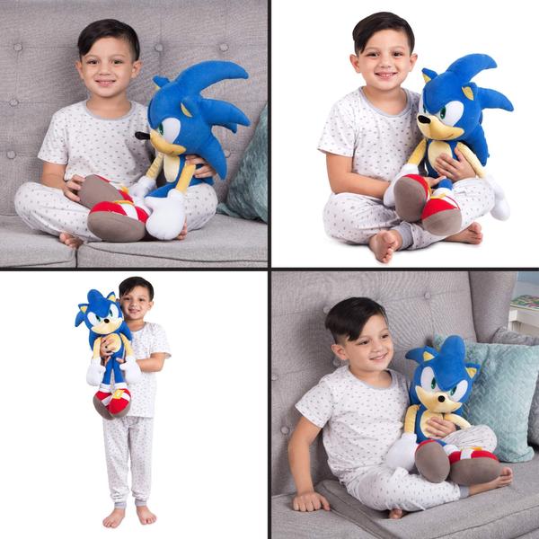 Imagem de Almofada de pelúcia Buddy Franco Sonic The Hedgehog 22 cm