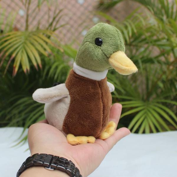 Almofada de pelúcia Whrigud Cute Mallard Duck 14cm Imagem de Almofada de pelúcia Whrigud Cute Mallard Duck 14cm
