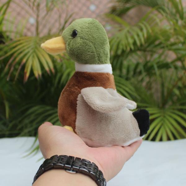 Almofada de pelúcia Whrigud Cute Mallard Duck 14cm Imagem de Almofada de pelúcia Whrigud Cute Mallard Duck 14cm