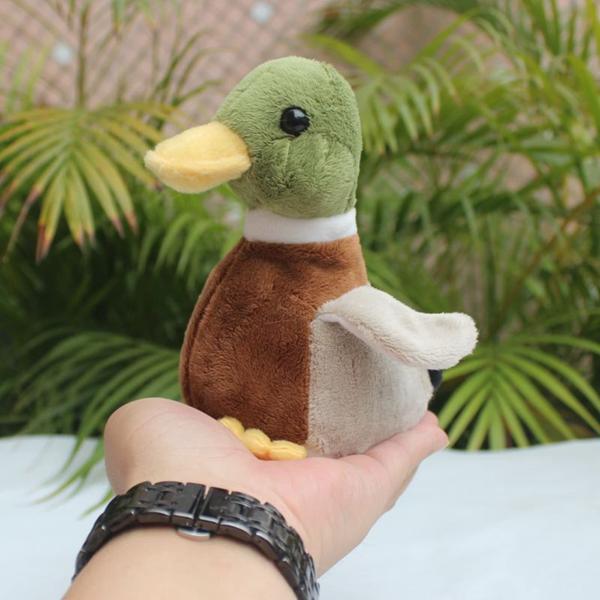 Almofada de pelúcia Whrigud Cute Mallard Duck 14cm Imagem de Almofada de pelúcia Whrigud Cute Mallard Duck 14cm