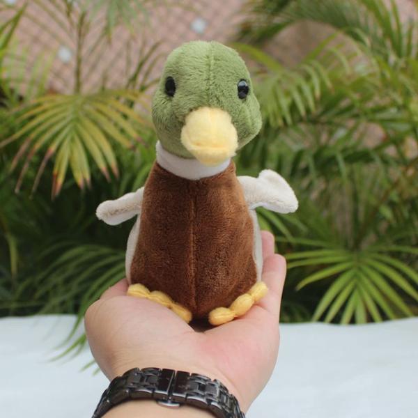 Almofada de pelúcia Whrigud Cute Mallard Duck 14cm Imagem de Almofada de pelúcia Whrigud Cute Mallard Duck 14cm