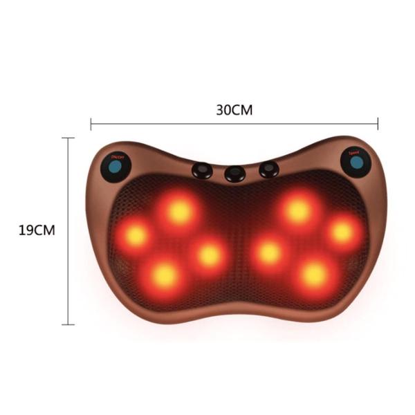 Imagem de Almofada de Pescoço Massageadora Elétrica Movimentos Circulares