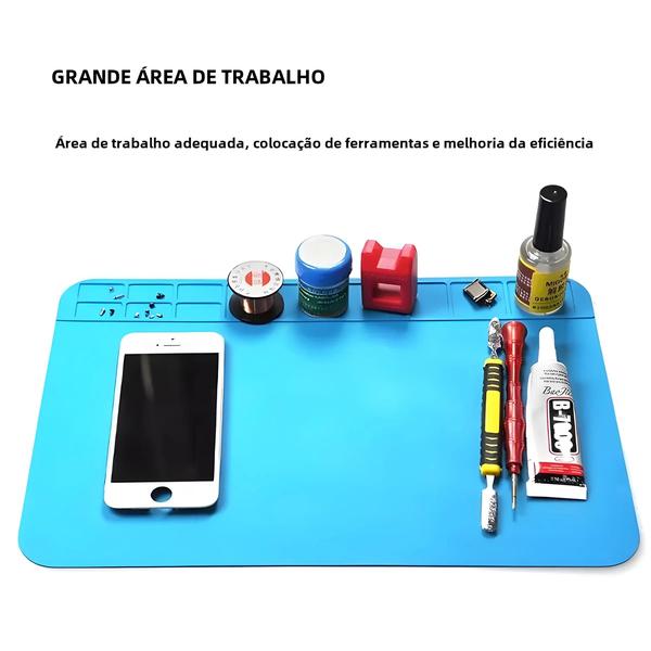 Almofada de Reparo de Silicone à Prova d'Água - Isolamento Térmico para Várias Aplicações Imagem de Almofada de Reparo de Silicone à Prova d'Água - Isolamento Térmico para Várias Aplicações