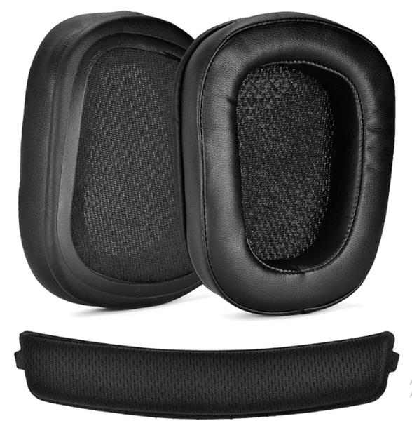 Almofada de Reposição Para Headset Logitech Compatível G633 G933 G935 Imagem de Almofada de Reposição Para Headset Logitech Compatível G633 G933 G935
