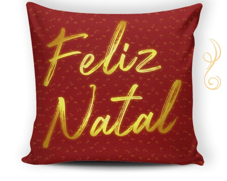 Imagem de Almofada Decorativa Estampas De Natal Refil de Silicone