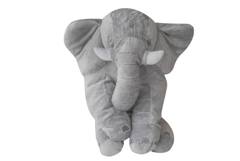 Imagem de Almofada Elefante Gigante 90cm Soft Pelúcia Antialérgico