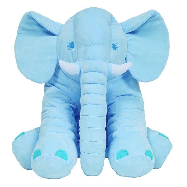 Imagem de Almofada Elefante Gigante Azul Buba