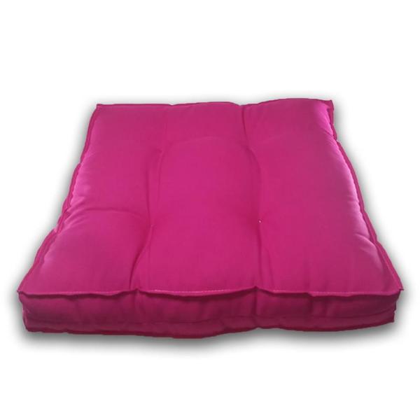 Imagem de Almofada Futon Decoração 45X45 Cm Rosa Pink